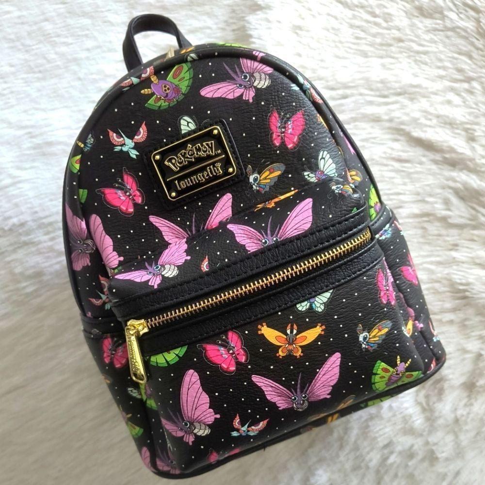 Loungefly Pokémon Butterfly Mini Backpack and Wallet - Picture 2 of 16